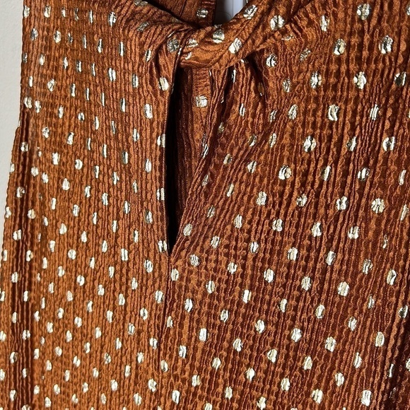 ANTHROPOLOGIE Lennox Polka Dot Halter Top Size XS - Picture 9 of 16